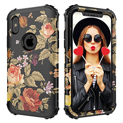 Iphone x case,iphone 10 case,digital hutty 3 in 1 shock…