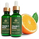 Tree of Life Beauty Vitamin C Skin Care Set, Skin Brightening Face Oil for Dark and Age Spot, Facial Serums for Dry and Sensi