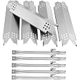 Grill-Ersatzteil-Set Für Nexgrill – 2 Rostgitter & 5 Brennerabdeckungen