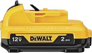 DEWALT DCB122 12V MAX 2AH LITHIUM ION BATTERY
