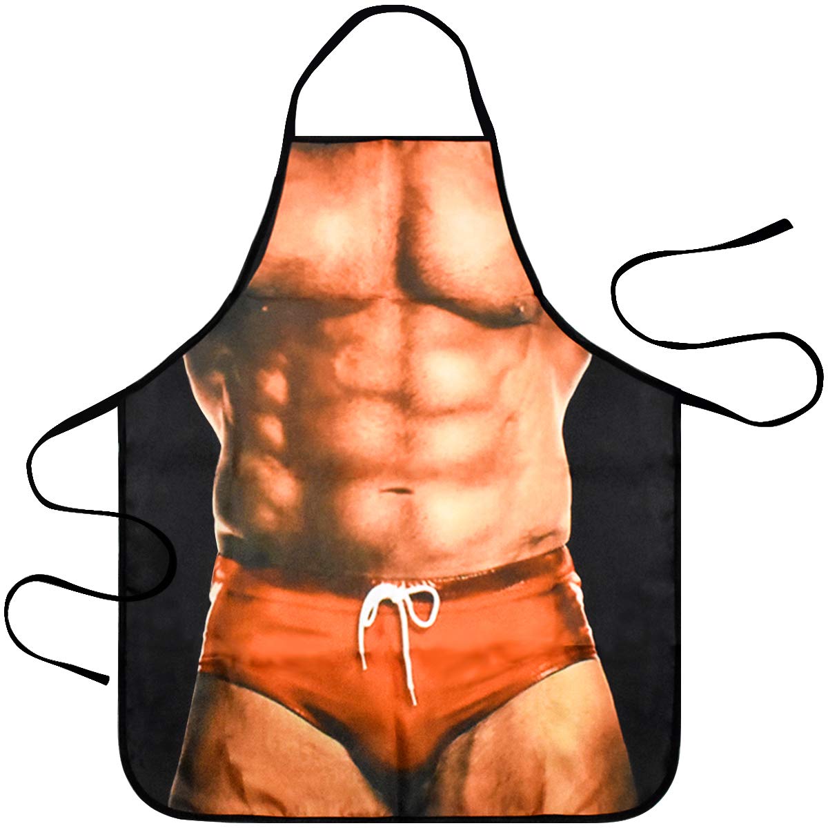 HQdeal Funny Aprons for Men Secret Santa Gifts Novelty Apron Mens Gifts for Christmas Birthday Valentine Creative Novelty Gifts for Dad/Husband/Boyfriend/Him Gifts for Men Who Have Everything