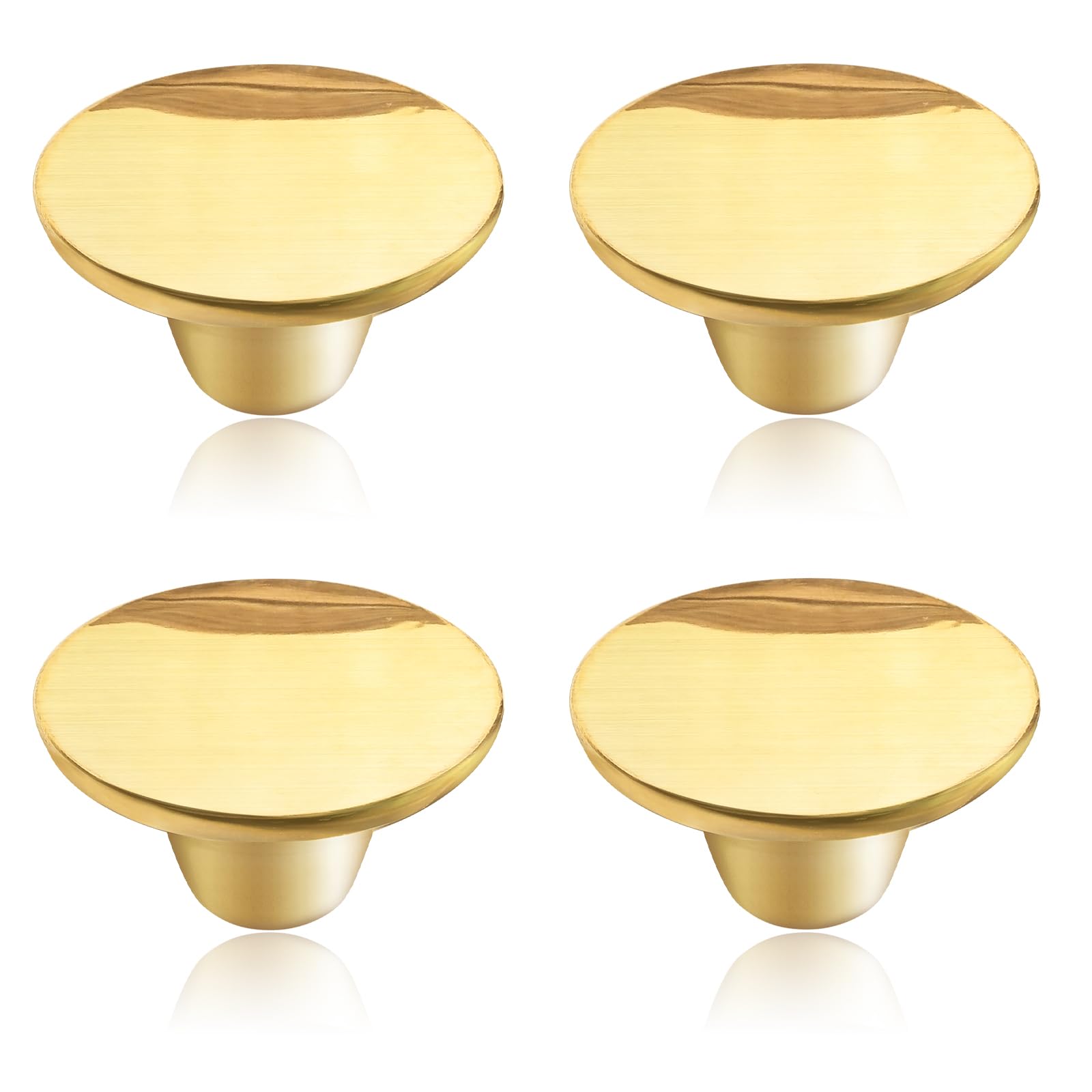 Photo 1 of Uenhoy 4 Pcs Dutch Oven Knob Stainless Steel Pan Pot Lid Handle Replacement Knobs for Le Creuset, Aldi, Lodge and Other Enameled Dutch Oven, Gold