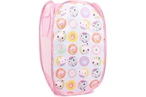 FOUMAN Pop Up Hamper with Durable Carry Handles, 21 inch H x 13.5 inch W X 13.5 inch L