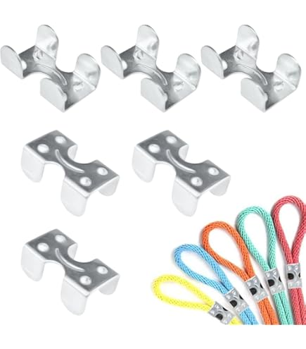 Amazon.com : E-Z - TY Reusable Rope Clamp 1/4 inch - 2 PER