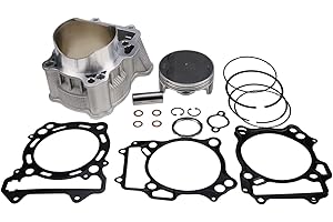 YQABLE 94mm 434cc Big Bore Cylinder Piston Gasket Top End Rebuild Kit For Suzuki LTZ 400 DR Z400 Kawasaki KFX400 KLX400R KLX400SR Arctic Cat 400 DVX Replace 11210-29F20-0F0 11005-S007 3402-844