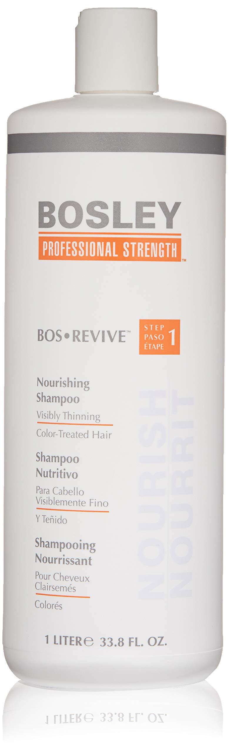 Bosley MD BosRevive Color Safe Nourishing Shampoo for Pre Treated and