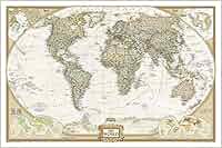 World Executive Wall Map (Laminated): National Geographic Maps