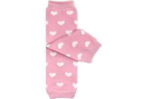 Wrapables baby-girls Dots, Hearts, and Ruffles Colorful Baby Leg Warmers
