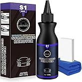 2026 New Upgraded Car Scratch Remover, Scratch and Swirl Remover for Vehicles Blemishes, Non-Toxic Car Paint Scratch Repair, Polishing & Waxing Kits with Buffer Pad, Microfiber Towel (1)