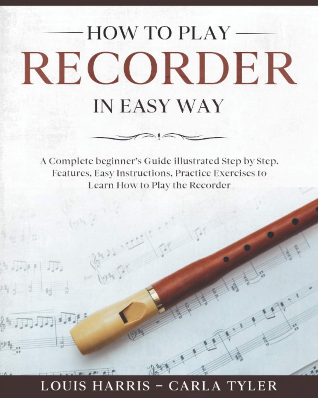 Playing recorder. Playing recorder
