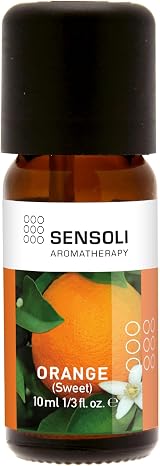 SENSOLI Orange Essential Oil 10ml – 100% Pure Aromatherapy Diffuser view 1