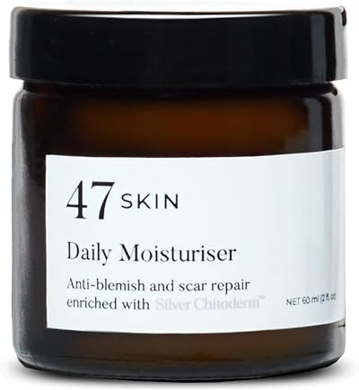 47 Skin Anti-blemish Scar Repair Daily Moisturiser Silver Chitoderm 60ml All