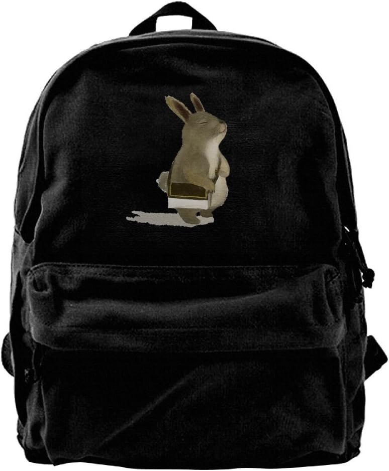 trendy canvas backpack