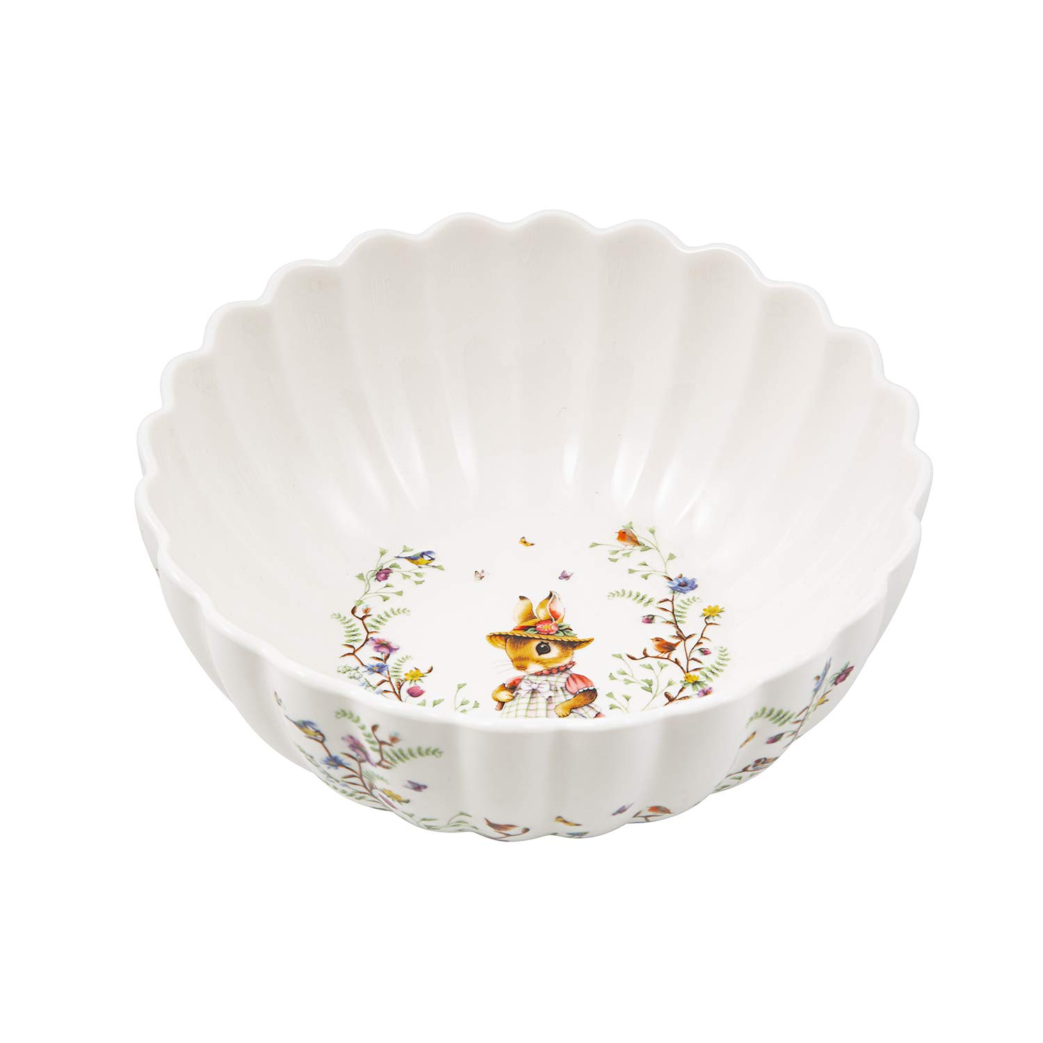 Villeroy & Boch – Spring Fantasy Bowl 580 ml, Microwave Safe, Easter Decorations Home, Easter Gifts for Adults, Cereal Bowl Ceramic, Bowl for Soup, Salad, Dips, Snacks, Premium Porcelain