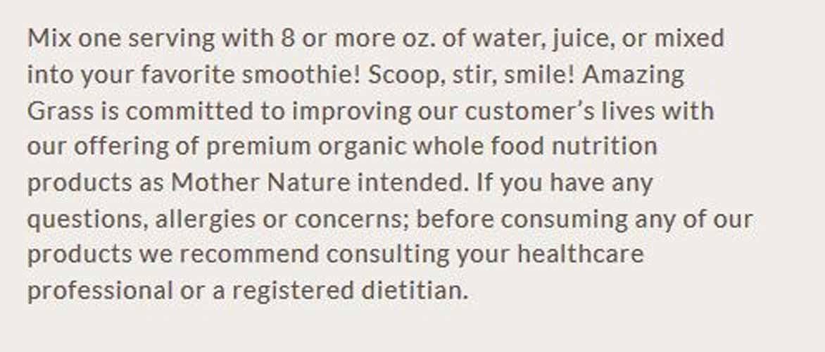 Amazing Grass Green Superfood: Super Greens Powder with Spirulina, Chlorella, Digestive Enzymes & Probiotics, Original, 30 Servings: Health & Personal Care