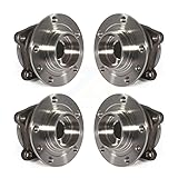 Front Rear Wheel Bearing & Hub Assembly Kit For