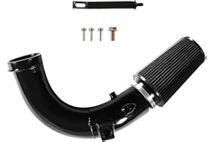 PUZZLEDEER Cold Air Intake Kit fit for 2007-2012 for Dodge Ram 2500 3500 6.7L Cummins Diese Black
