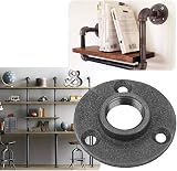 Garosa 10pcs Malleable Iron Floor Flange DN20 3/4" Threaded Pipe Fitting for view 6