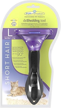 Herramienta de muda para gatos grandes de pelo corto L: Amazon.es: Productos para mascotas