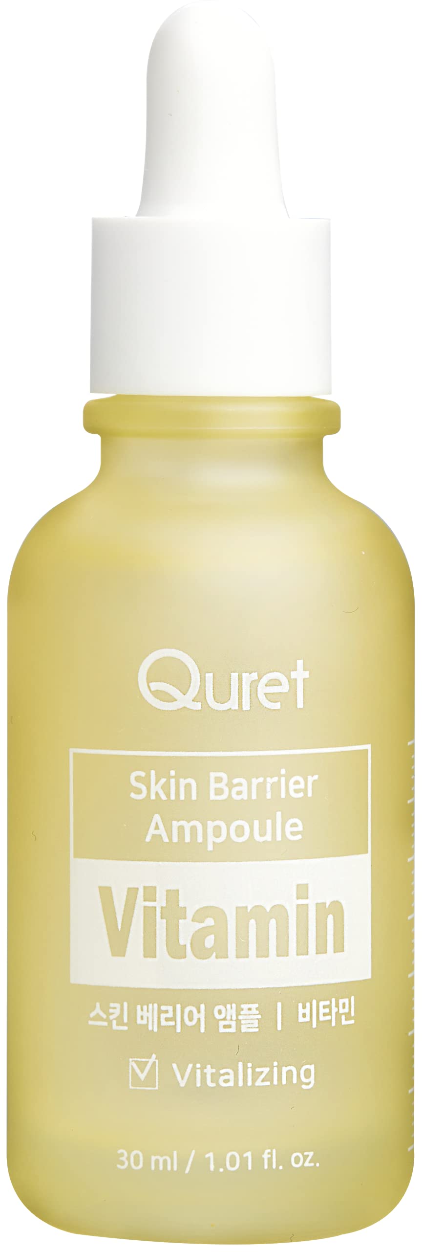 Quret Skin Barrier Vitamin Ampoule - Revitalising Moisturising Face Serum for Healthier Skin - 30ml,Clear