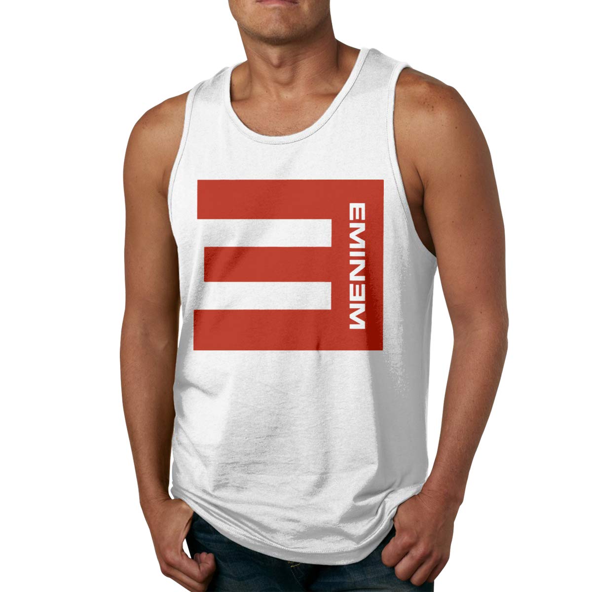  S Eminem Popular Running Sleeveless Tank Tops T Shirts