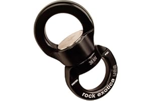 Rock Exotica Rotator Round Swivel - High-Strength Swivel for Climbing and Rigging