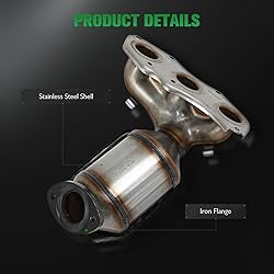 SCITOO 674-847 Front Right Catalytic Converter Fit