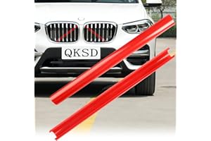 QKSD Grille Inserts Trims for BMW G01 G02 G06 G32, Grill Stripes for X3 X4 X6 6 Series, 620 630i 640i M-Performance Accessories
