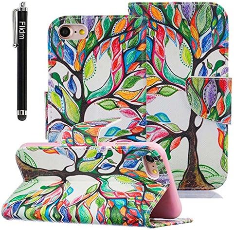 iPhone 7 Cases,Wallet Case for iPhone 7,iPhone 7 Leather Case,Flidm iPhone 7 PU Leather Wallet Case Protective Flip Stand Cover for iPhone 7