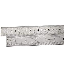 Utoolmart Straight Ruler Set,Double-Sided