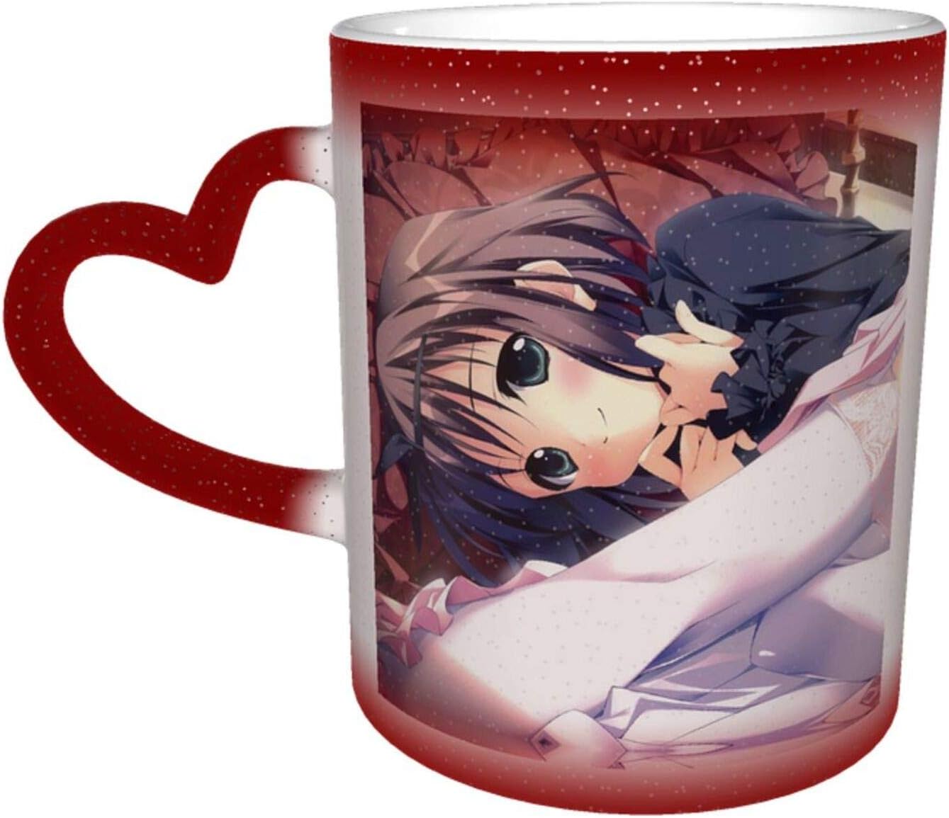 Amazon いきなりあなたに恋している 4 陶磁器 コップ サーマル変色 潮流 カップルカップ 家庭用 男女 コップ 大容量 朝食カップ ミルクカップ 高温耐性 コップ マグカップ コーヒーカップ オフィスのティーカップ 3色 黒 赤 青 None Brand ホーム キッチン 通販