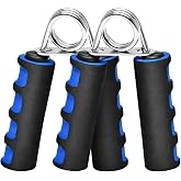 E-smartinlife Hand Grip Strengthener Set, Finger Gripper - Soft Foam Hand Exerciser for Quickly Increasing Wrist Forearm and Finger Strength, 2 Pack