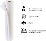 TPZ 40m White Hygiene Coach Roll for Massage Table & Beauty Use 20" Wide view 6