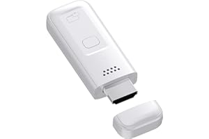 LETWESAF 2025 Upgraded Wireless HDMI Display Dongle Adapter, Plug&Play 5G+2.4G HDMI Wireless Extender 4K Decode Input 1080P Output from Smartphone,Laptop to HDTV/Monitor/Projector, Support Airplay & Miracast