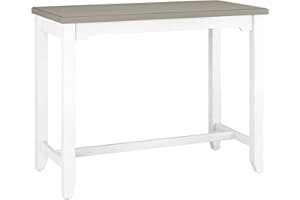 Hillsdale Furniture Hillsdale Clarion Side, Distressed Gray/Sea White Counter Height Table