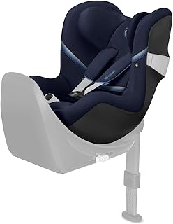 CYBEX Gold Kinder-Autositz Sirona M2 i-Size, Für Kinder ab 45 cm bis 105 cm (max. 19kg), Ohne Base M, Navy Blue