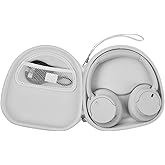 Headphone Case for Sony WH-CH720N WH-CH520 WH-1000XM4 for Soundcore Q20i Q20 Q30 for JBL Tune 720BT 510BT Noise Canceling Headphones, Wireless Headset Travel Bag (Box Only)(White)