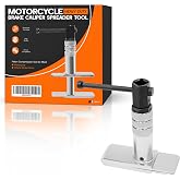 Rogierra Heavy Duty Motorcycle Brake Caliper Spreader Tool &ndash; Piston Compression Tool for Most Motorcycle &amp; Vehicle Brake Discs &ndash; Compatible with Hydraulic Disc Brake Systems