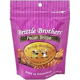 Brittle Brothers Pecan Brittle - 5 oz Gift Bag - Gourmet Candy