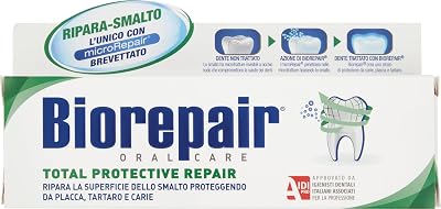 : "Total Protective Repair" Toothpaste with microRepair, New Formula - 2.5 Fluid Ounce (75ml) Tube [ Italian Import ]
