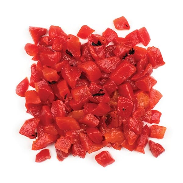 ROLAND FOODS DICED FIRE-ROASTED PEPPERS, SPECIALTY IMPORTED FOOD, 28 OUNCE, PACK OF 1