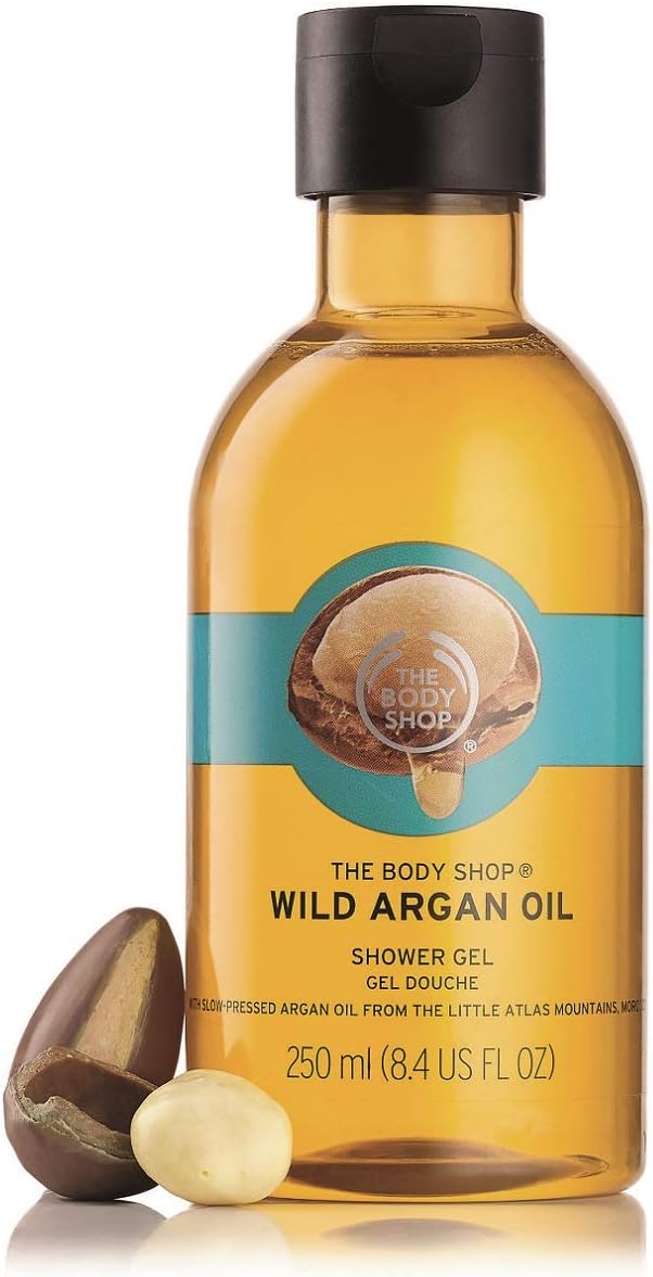 The Body Shop - Wild Argan Oil Shower Gel 250ml, 250 ml (Pack of 1)