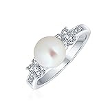 Bling Jewelry Traditional Timeless Wedding Pave CZ