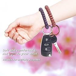 BIHRTC 6pcs Colorful Stretchable Wristband Wristlet