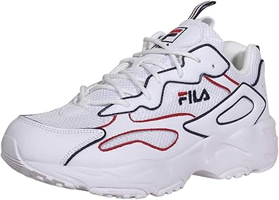 fila ray tracer white navy red