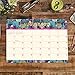 Orange Circle Studio 2020 Decorative Desk Blotter Calendar, Botanicals