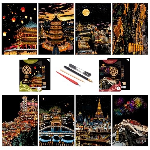 A5-ancient City Series-8pcs