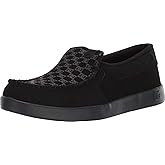 DC Men's Villain Slip On Low Top Slipper Casual Sneaker Shoe