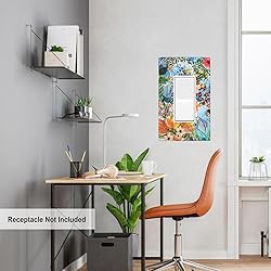 Pznen Floral ‎Rocker Light Switch Plates Spring