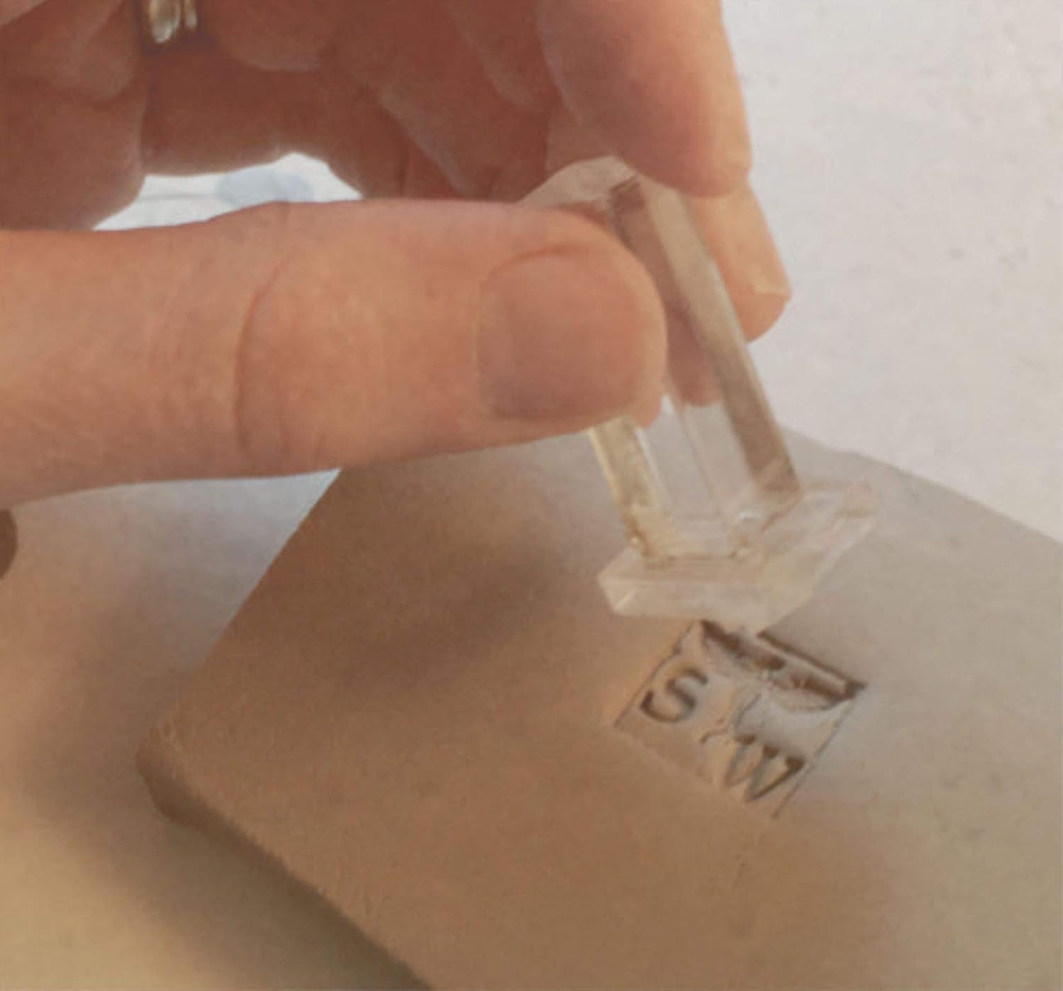 Custom Personalised Makers Stamps for Pottery, Any Size, Any Shape